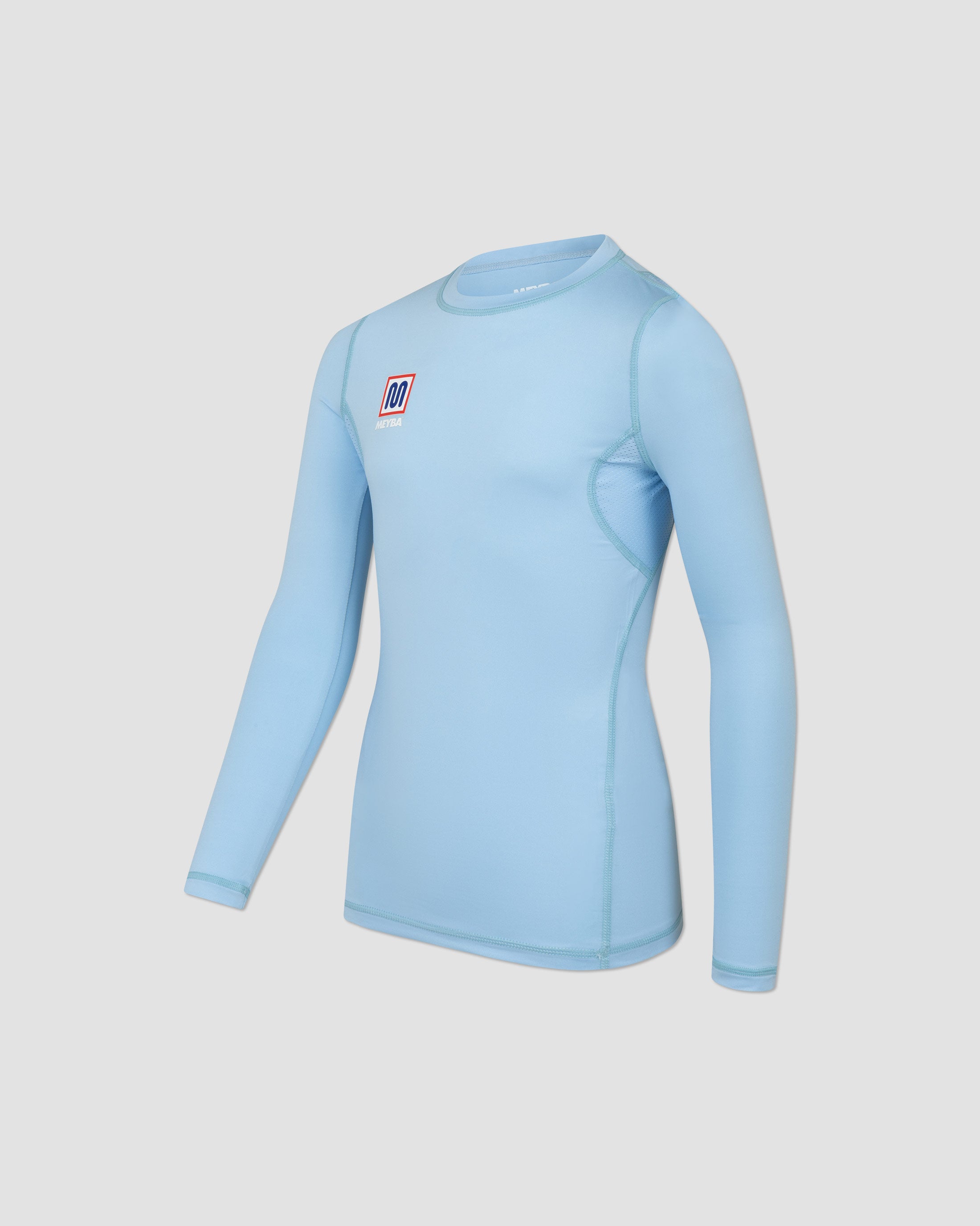 MEYBA Youth Long Sleeve Base Layer | Bluebell