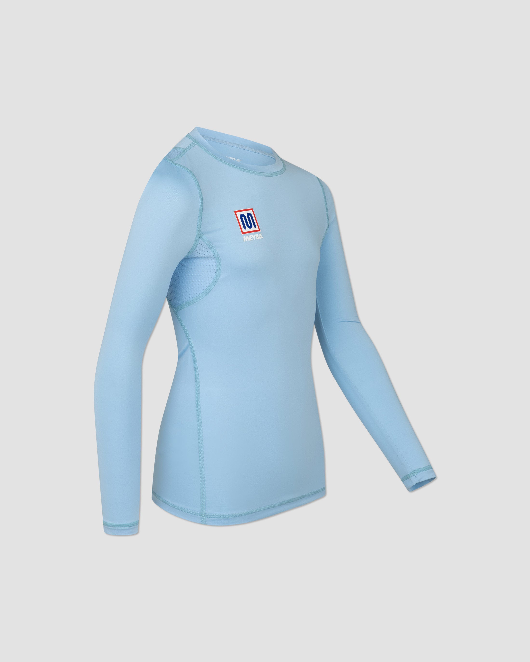 MEYBA Youth Long Sleeve Base Layer | Bluebell