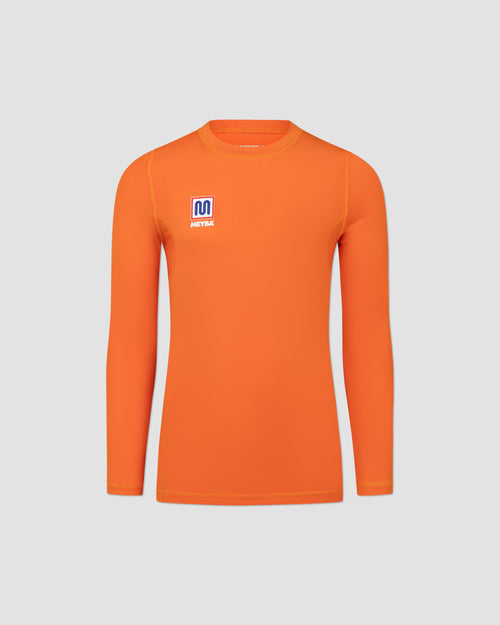 MEYBA Youth Long Sleeve Base Layer | Orange