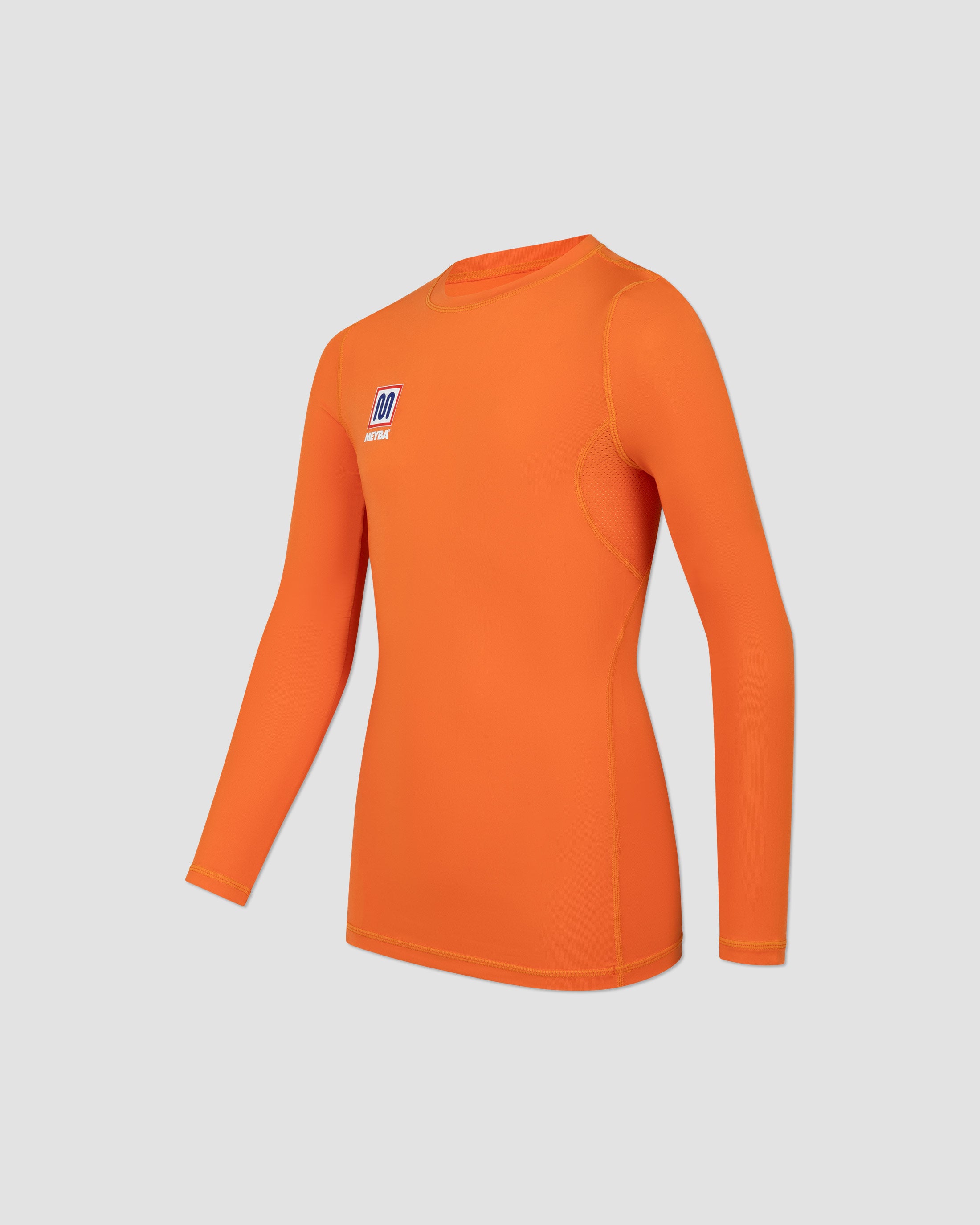 MEYBA Youth Long Sleeve Base Layer | Orange