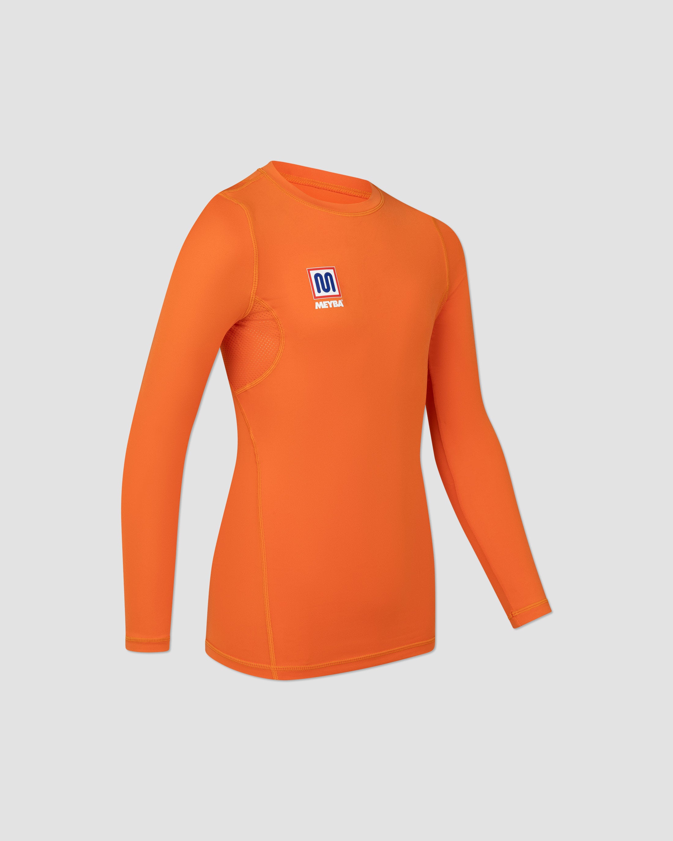 MEYBA Youth Long Sleeve Base Layer | Orange