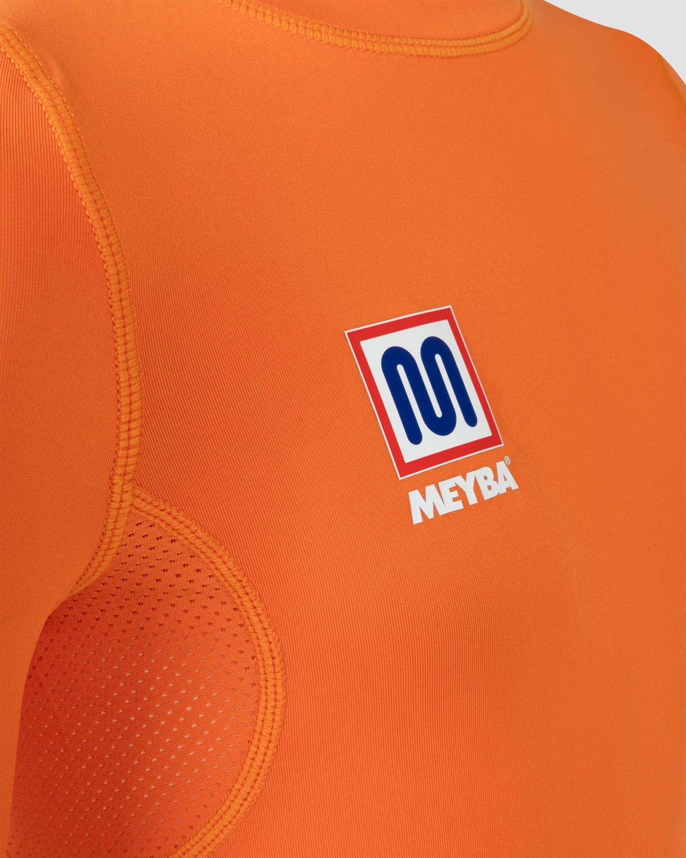 MEYBA Camiseta térmica de manga larga para jóvenes | Naranja
