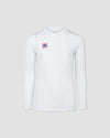 MEYBA Baselayer Lange Mouw Jeugd | Wit