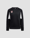 Sudadera Cuello Redondo MEYBA Youth Motion | Negra