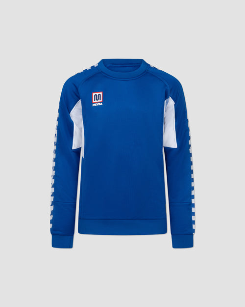 MEYBA Youth Motion Crew Sweat | Blue