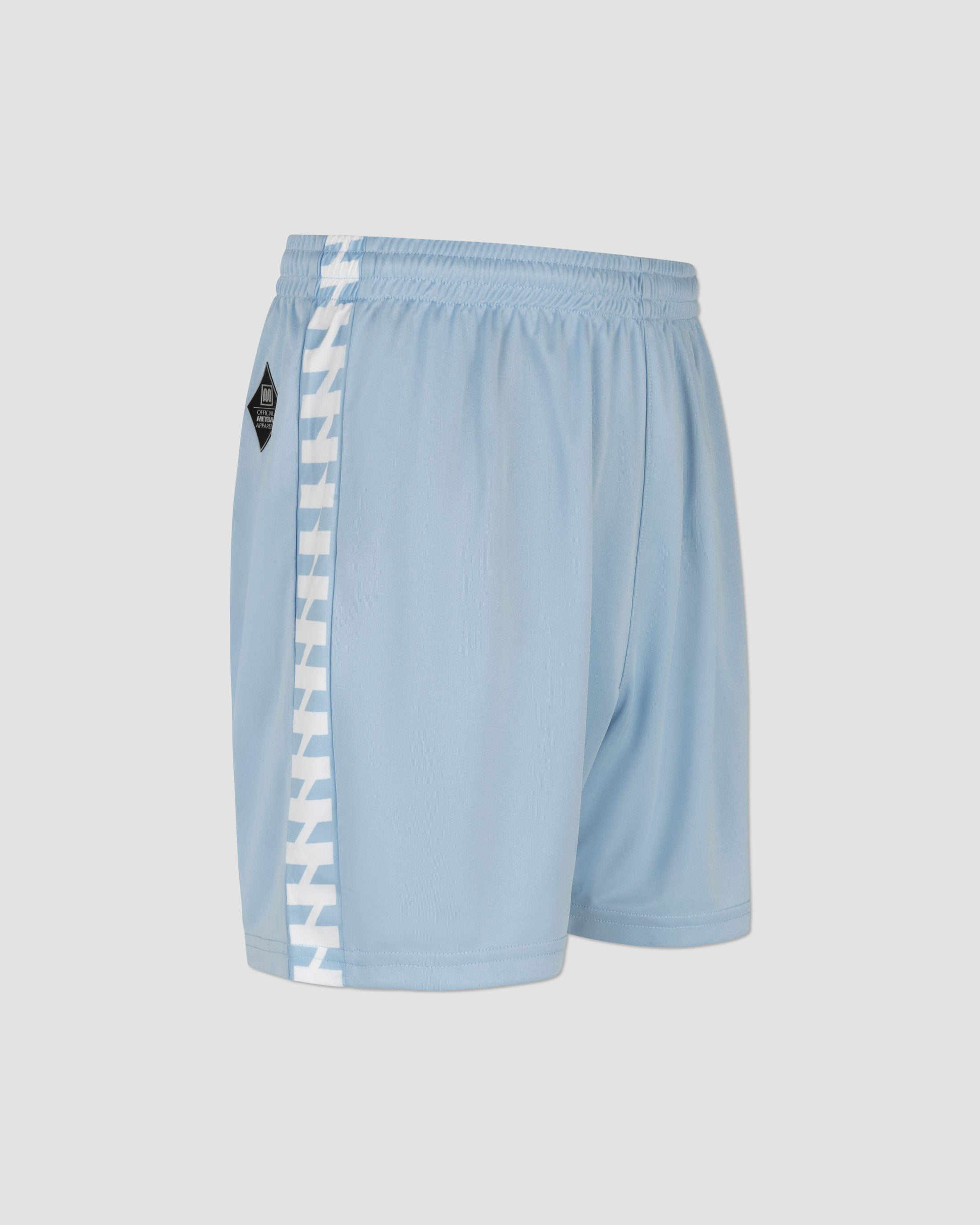 Pantalón corto de fútbol MEYBA Youth Alpha Matchday | Azul claro
