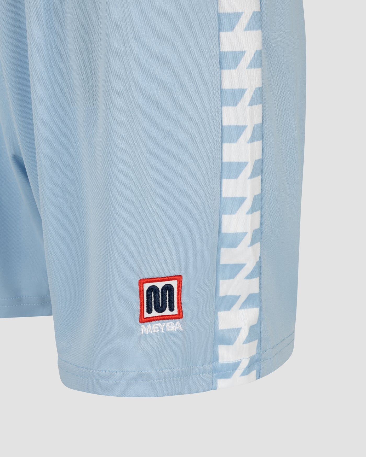 Pantalón corto de fútbol MEYBA Youth Alpha Matchday | Azul claro