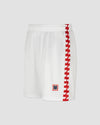MEYBA Youth Alpha Matchday Short | White/Red