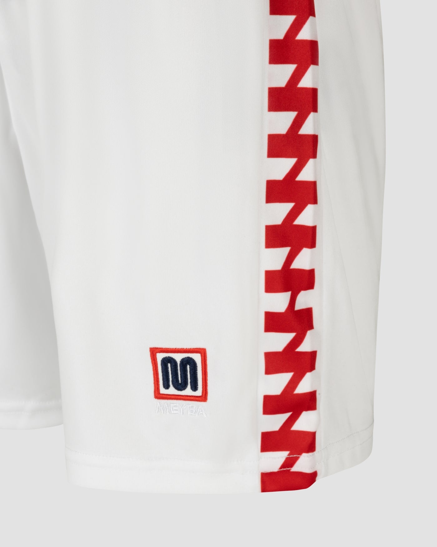 MEYBA Youth Alpha Matchday Short | White/Red