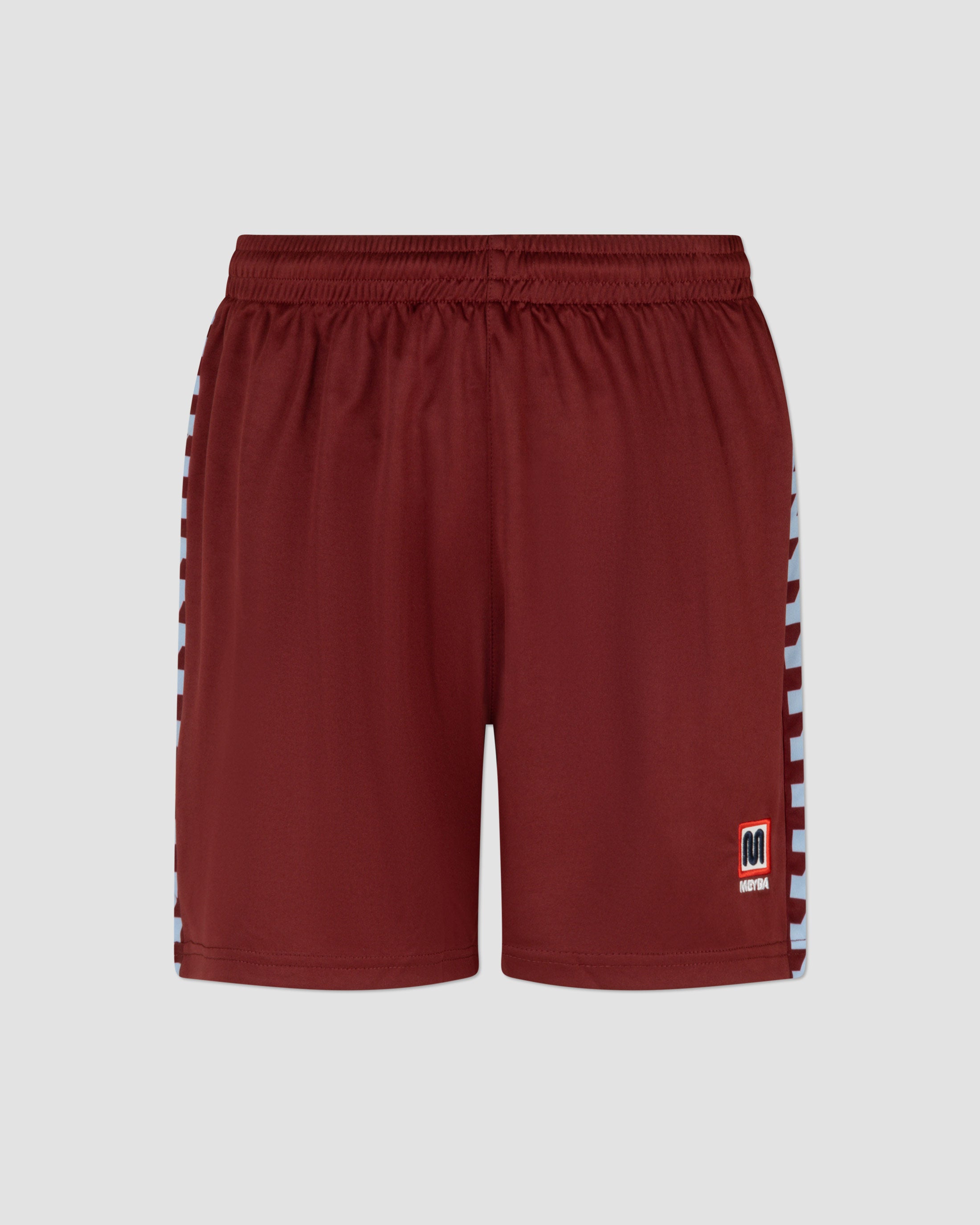MEYBA Jeugd Alpha Matchday Short | Claret/Bluebell
