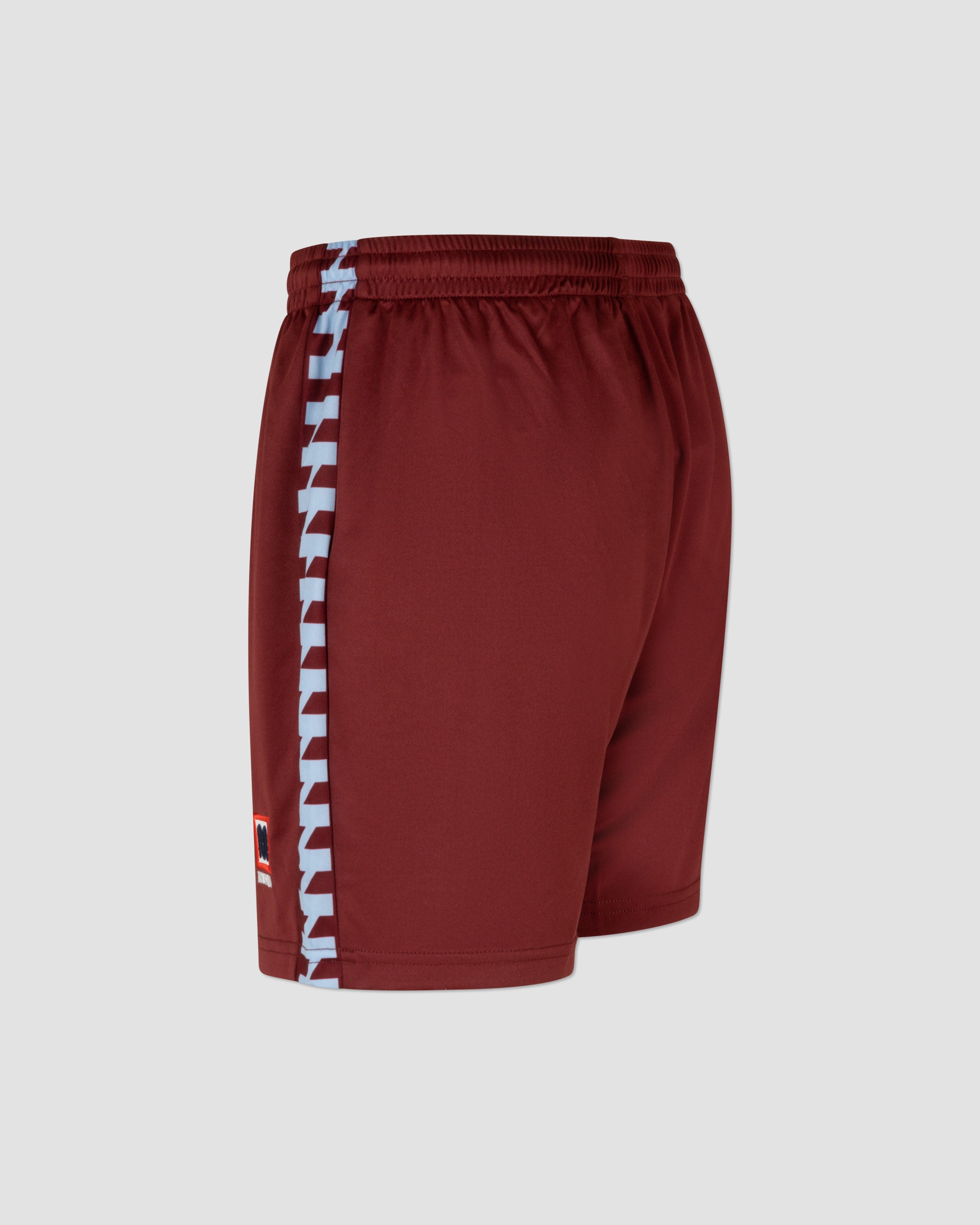 MEYBA Jeugd Alpha Matchday Short | Claret/Bluebell