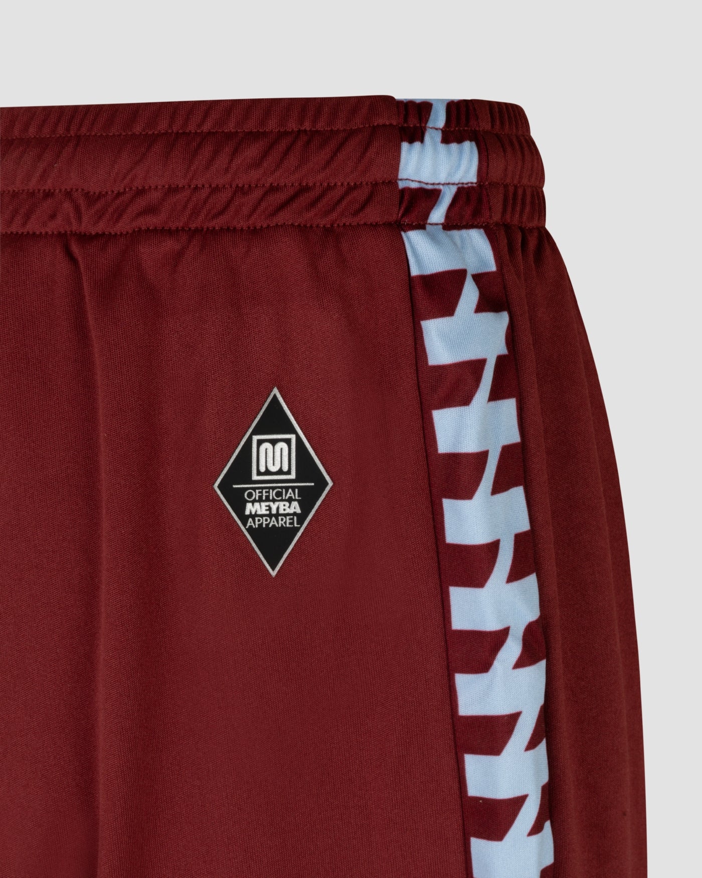 MEYBA Jeugd Alpha Matchday Short | Claret/Bluebell