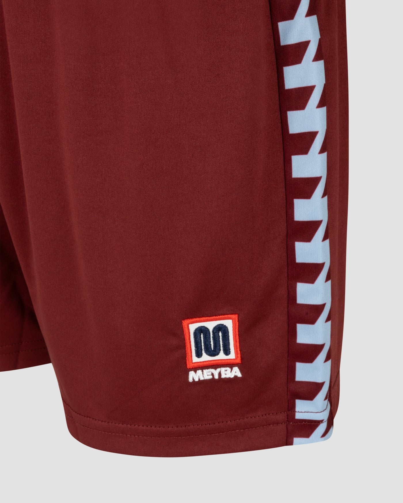 MEYBA Jeugd Alpha Matchday Short | Claret/Bluebell
