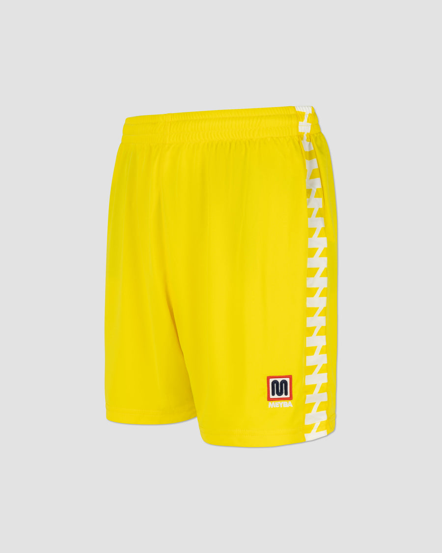 MEYBA Youth Alpha Matchday Short | Yellow/White
