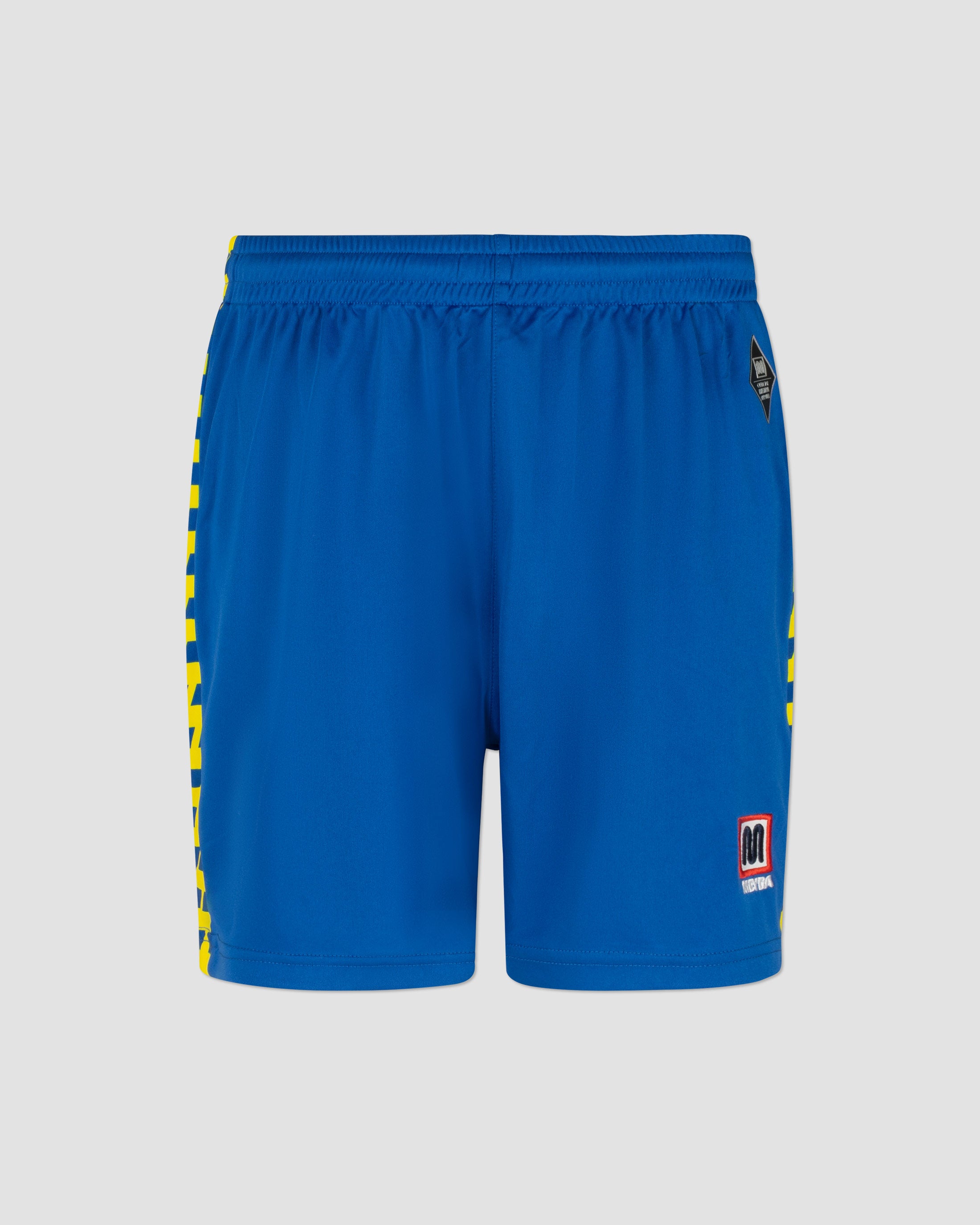 MEYBA Jeugd Alpha Wedstrijd Short | Blauw/Geel