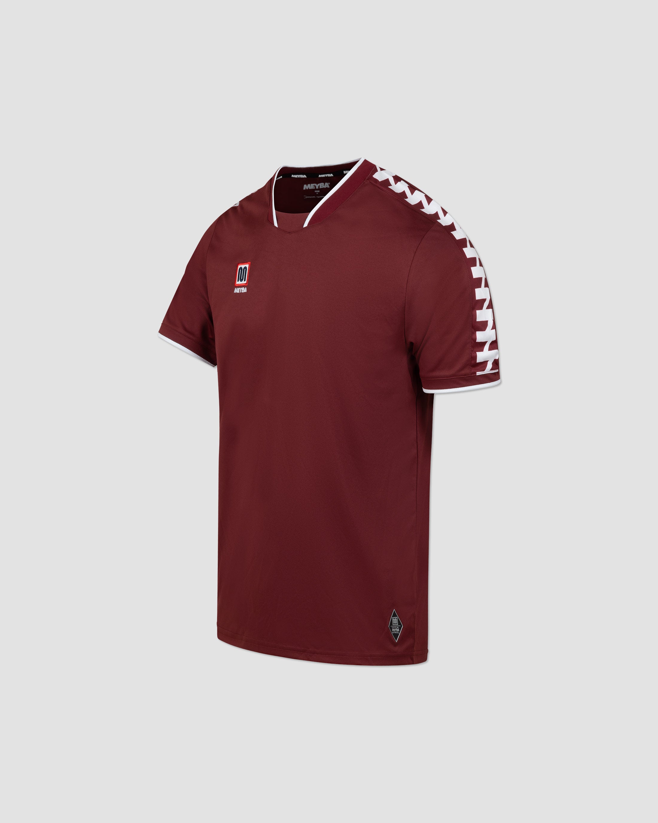 MEYBA Alpha Matchday Jersey | Claret/White