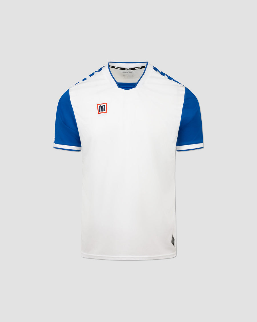 MEYBA Alpha Contrast Jersey | White/Blue