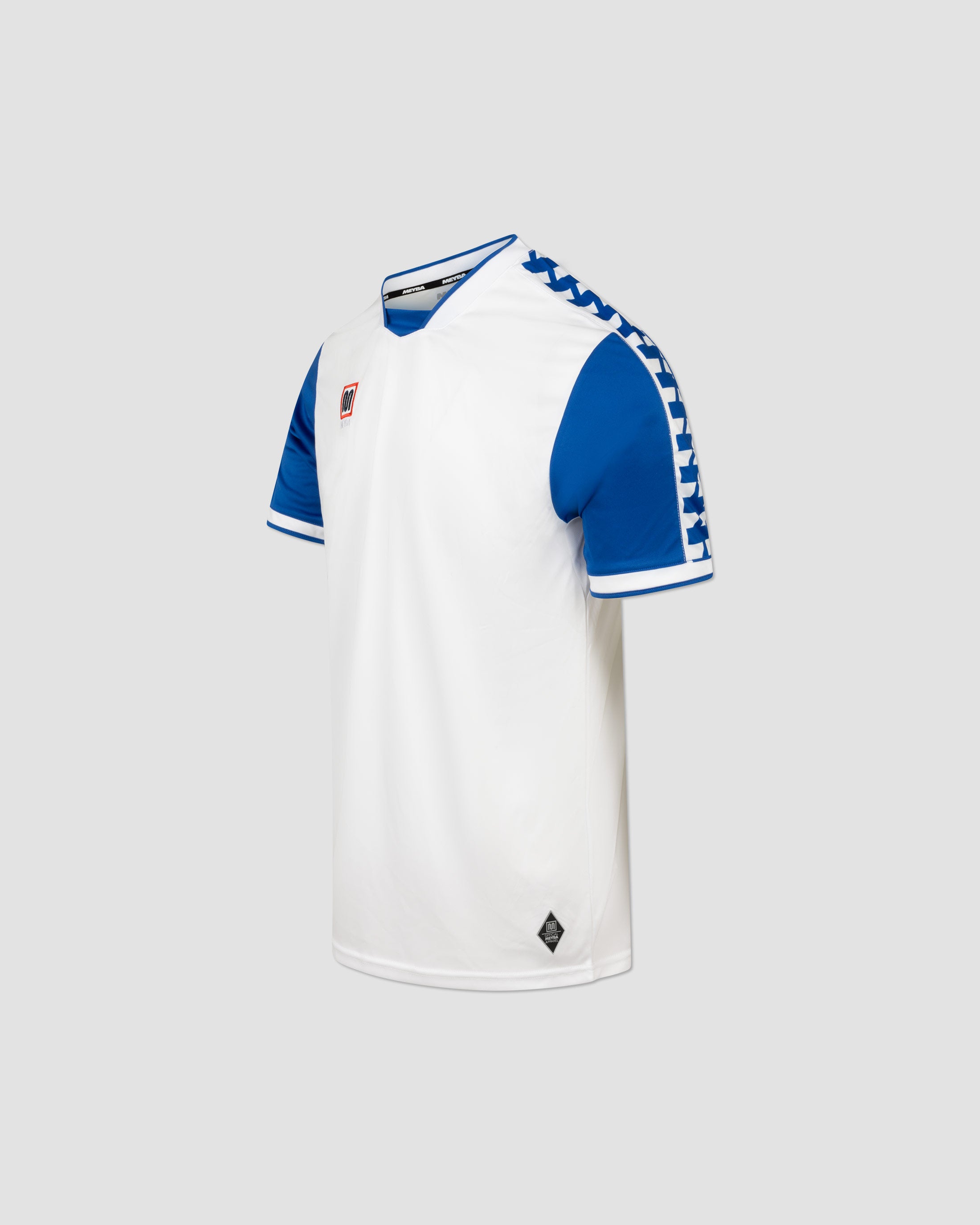 MEYBA Alpha Contrast Jersey | White/Blue