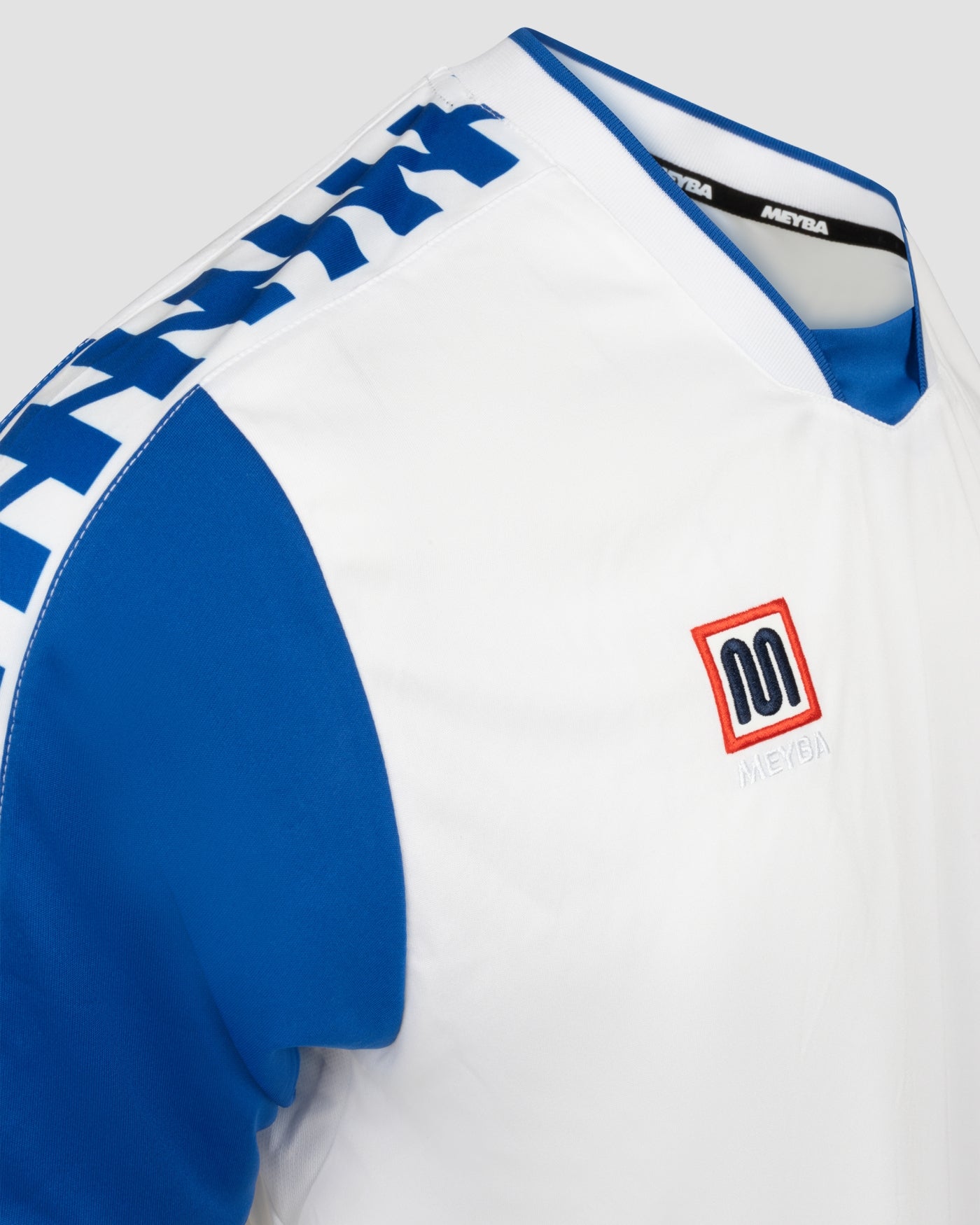 MEYBA Alpha Contrast Jersey | White/Blue