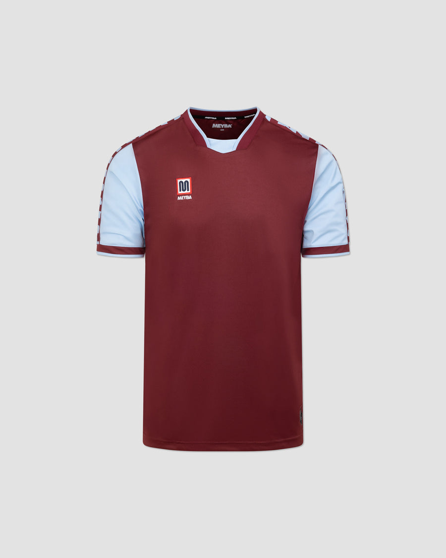 MEYBA Alpha Contrast Jersey | Claret/Bluebell