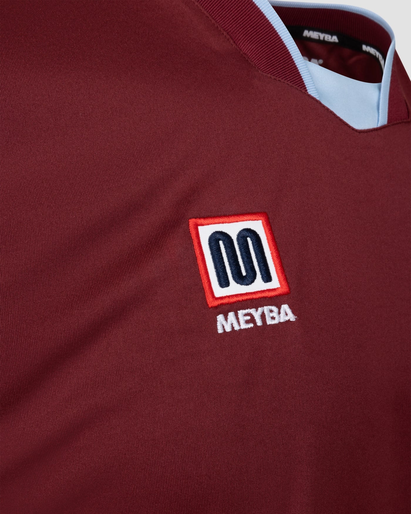 MEYBA Alpha Contrast Jersey | Claret/Bluebell