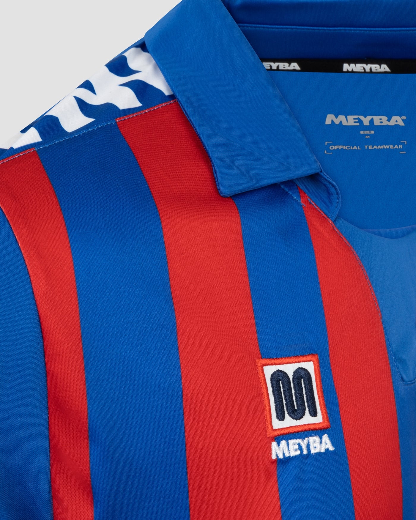 MEYBA Youth Alpha Stripe Jersey | Blue/Red