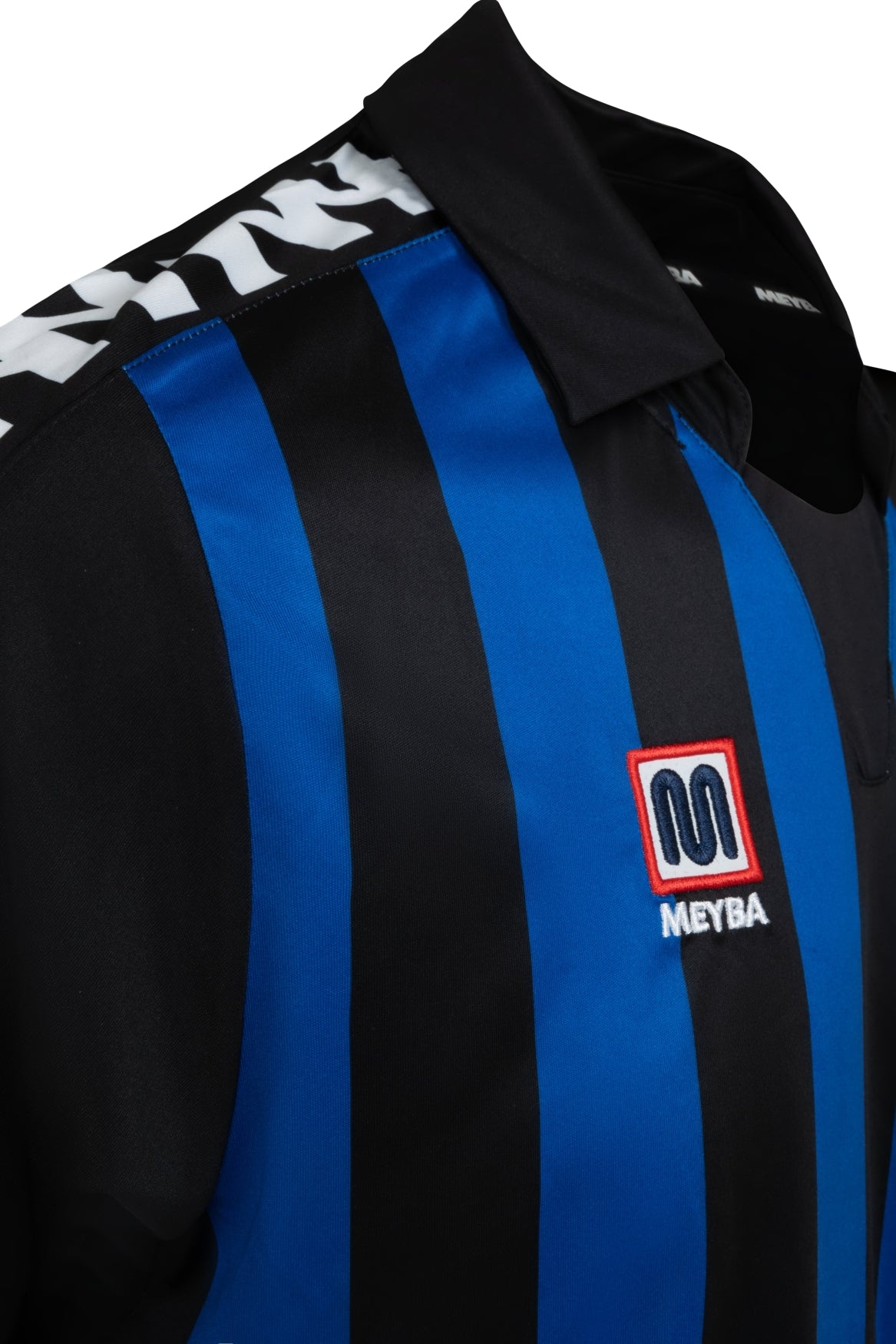 MEYBA Youth Alpha Stripe Jersey | Blue/Black