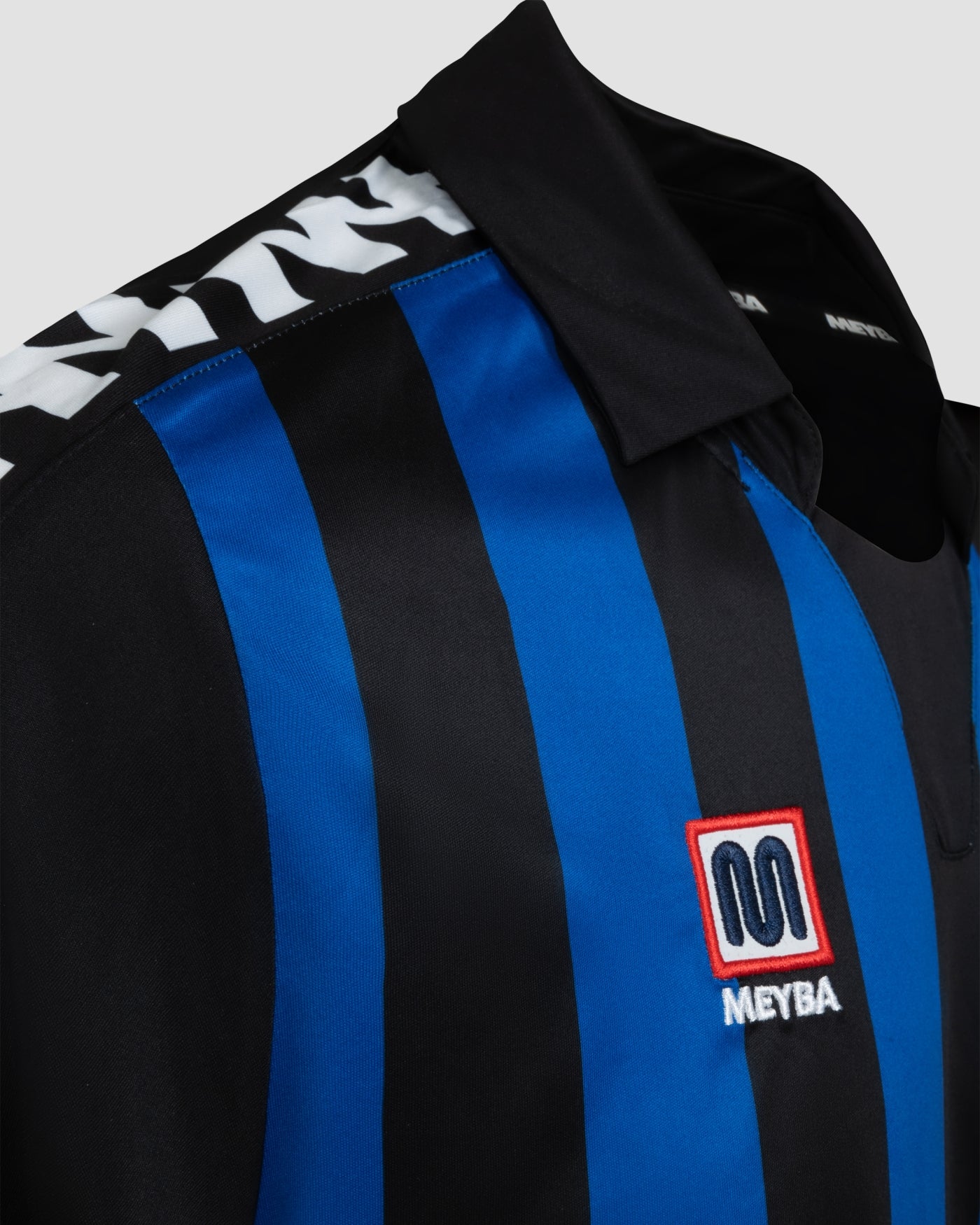 MEYBA Youth Alpha Stripe Jersey | Blue/Black