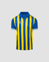 MEYBA Youth Alpha Stripe Jersey | Blue/Yellow