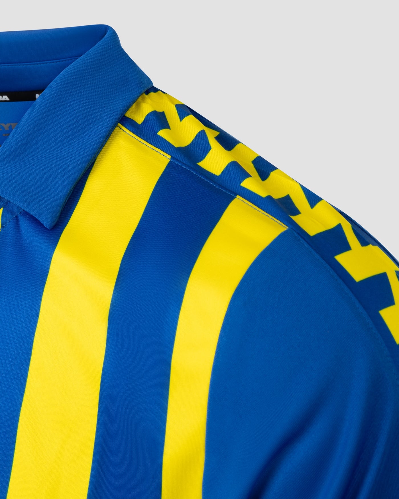 MEYBA Youth Alpha Stripe Jersey | Blue/Yellow