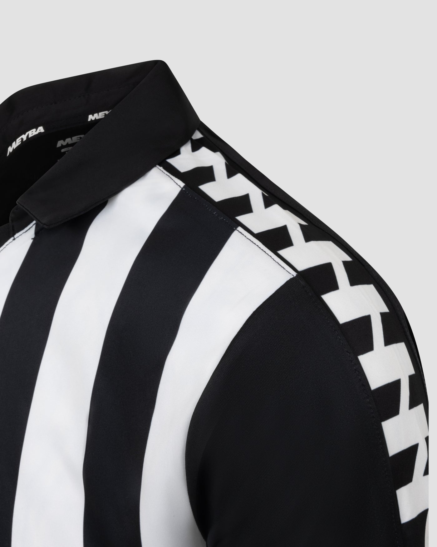 MEYBA Alpha Stripe Jersey | Black