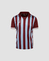 MEYBA Alpha Stripe Jersey | Claret/Bluebell