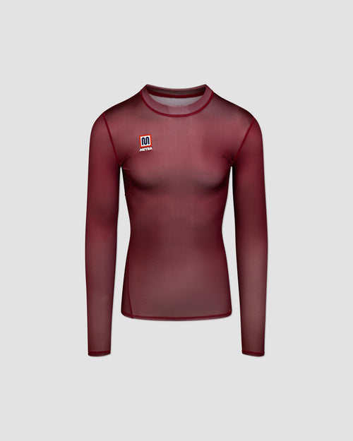 MEYBA Long Sleeve Base Layer | Claret