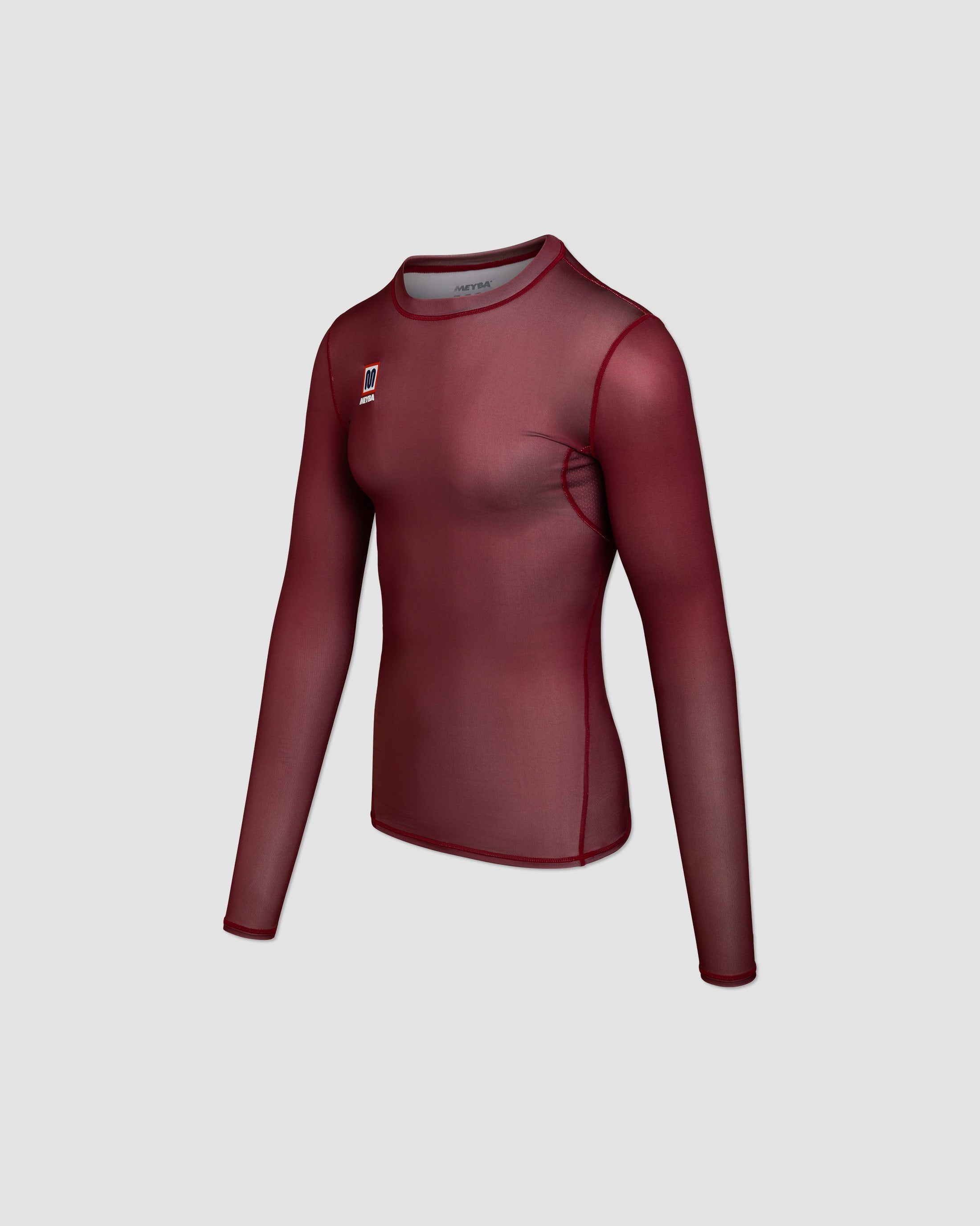 MEYBA Long Sleeve Base Layer | Claret
