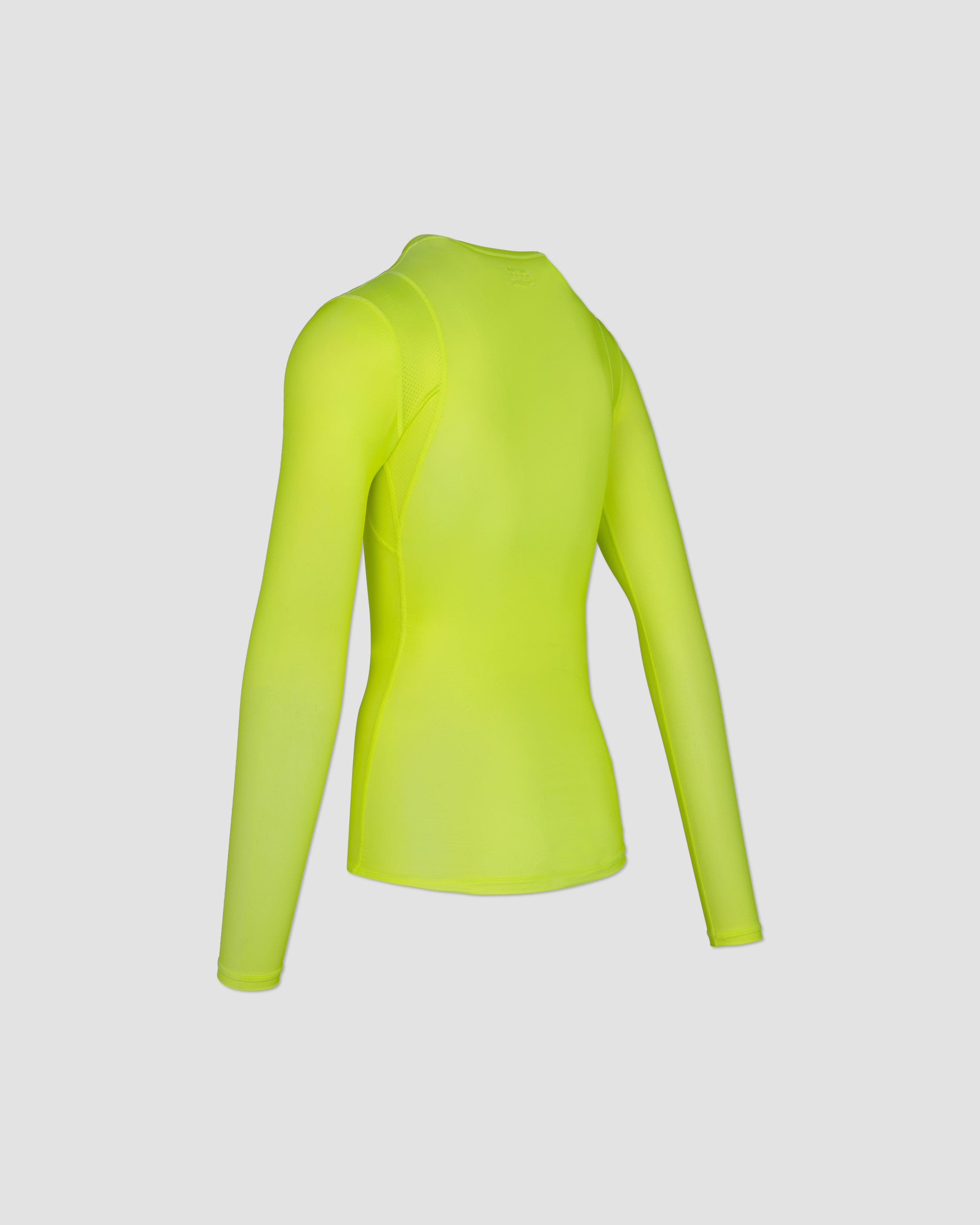 MEYBA Long Sleeve Base Layer | Fluro-Yellow