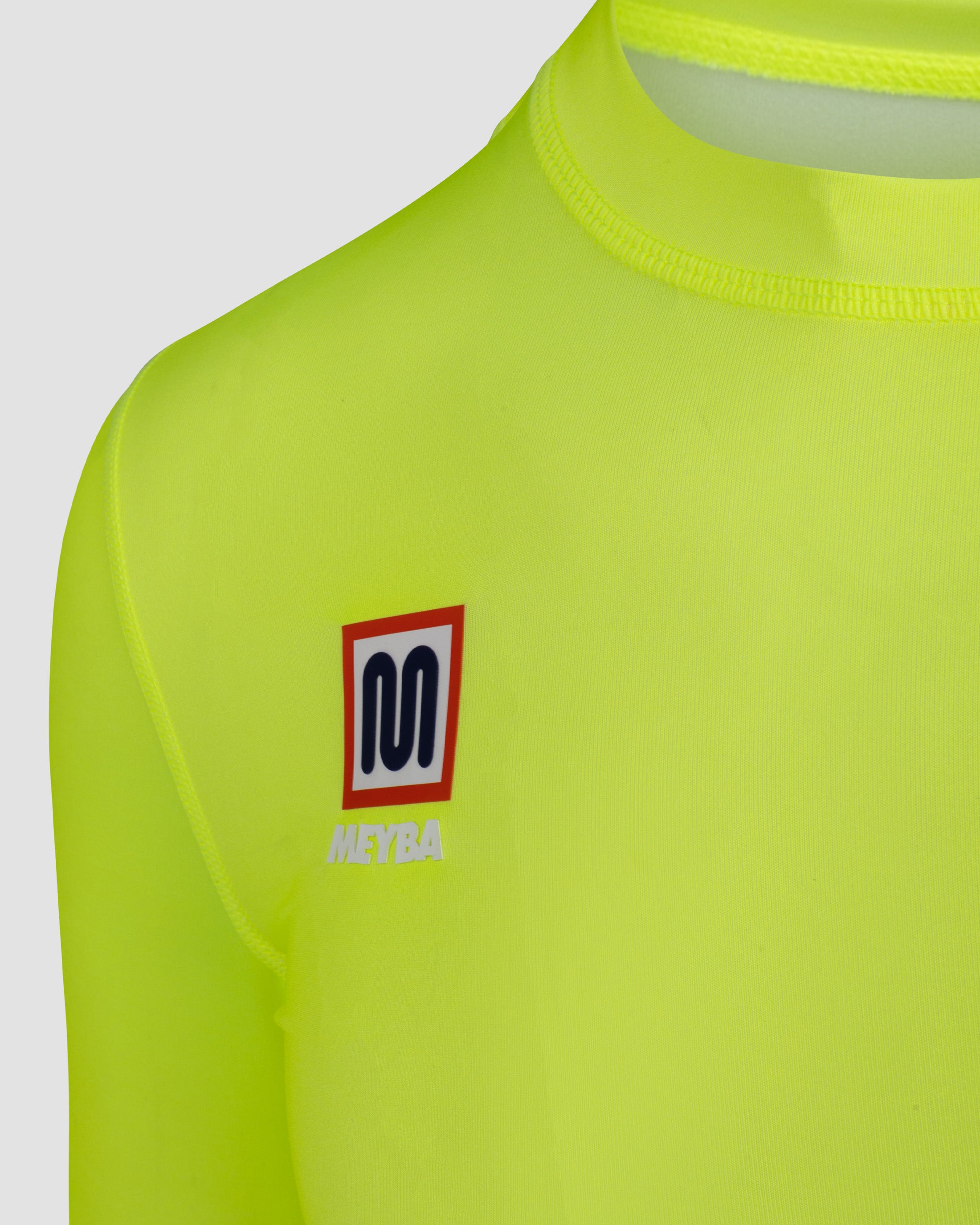 MEYBA Long Sleeve Base Layer | Fluro-Yellow