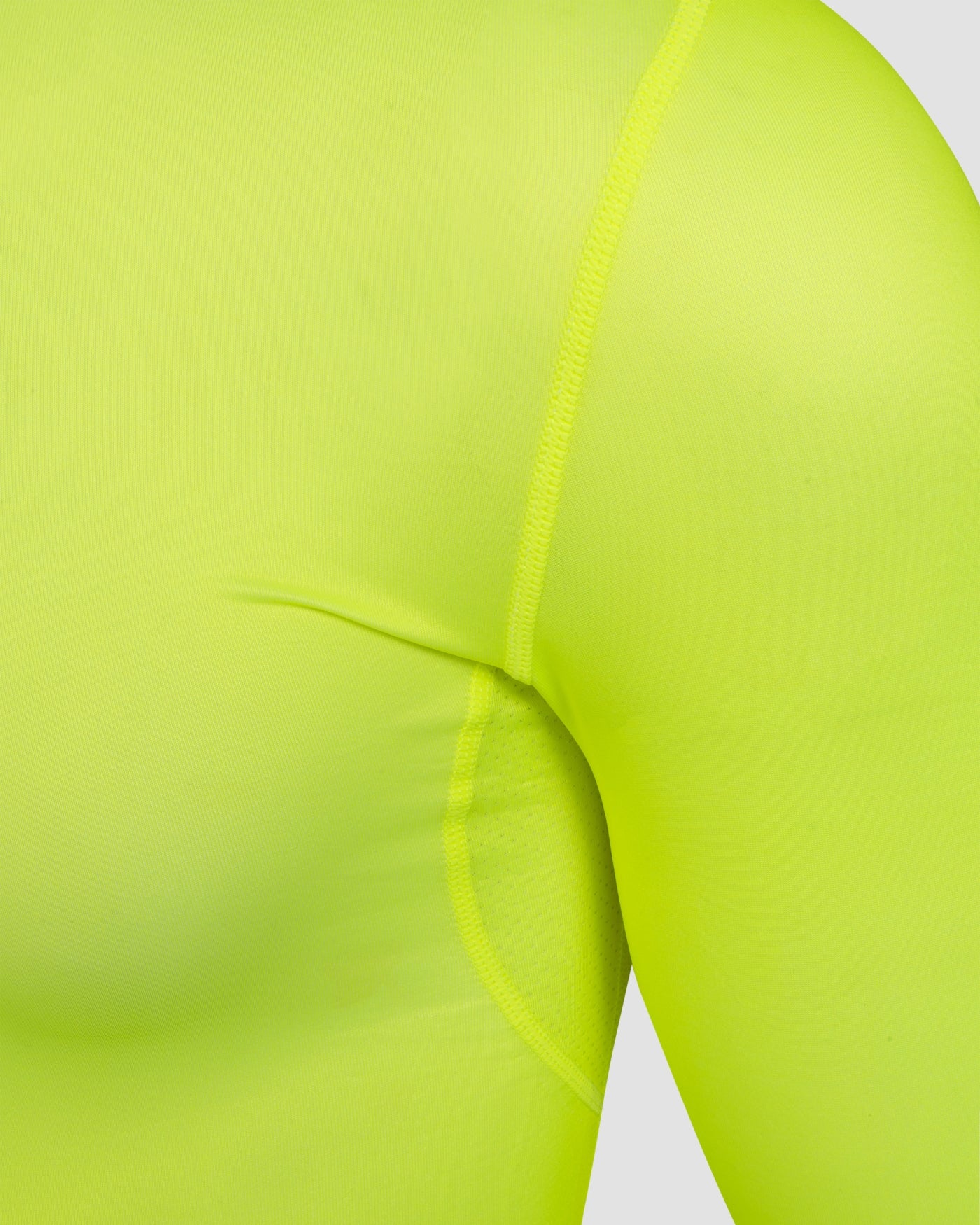 MEYBA Long Sleeve Base Layer | Fluro-Yellow