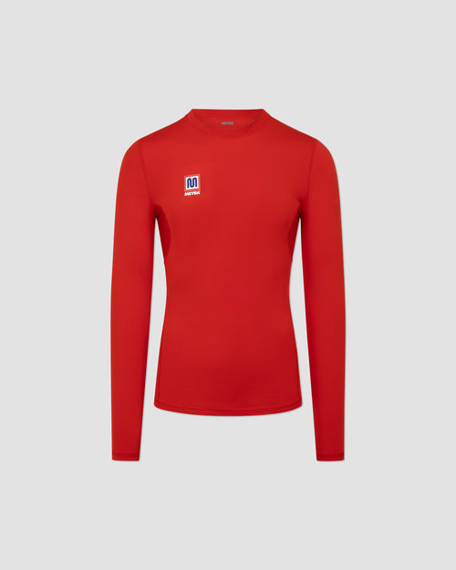 MEYBA Long Sleeve Base Layer | Red
