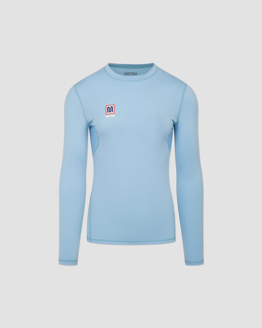 MEYBA Camiseta Térmica Manga Larga | Azul Campánula