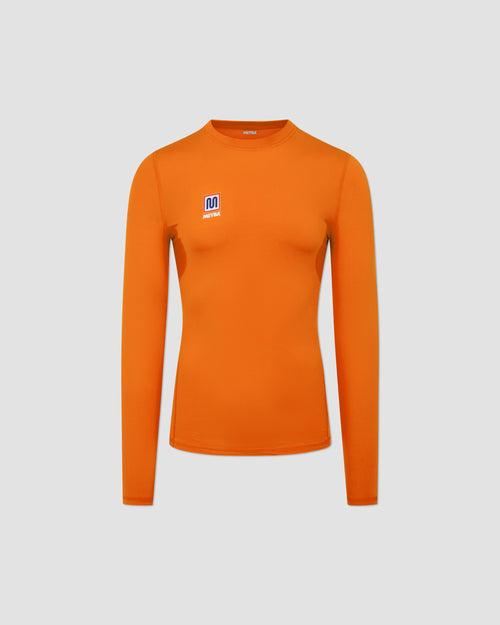 MEYBA Long Sleeve Base Layer | Orange