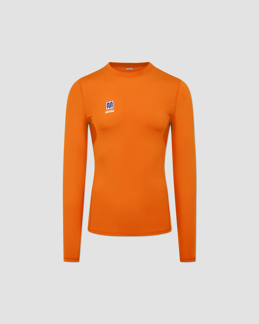 MEYBA Long Sleeve Base Layer | Orange