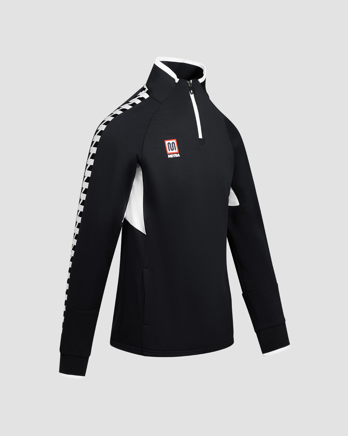MEYBA Youth Motion Half Zip Sweat | Black