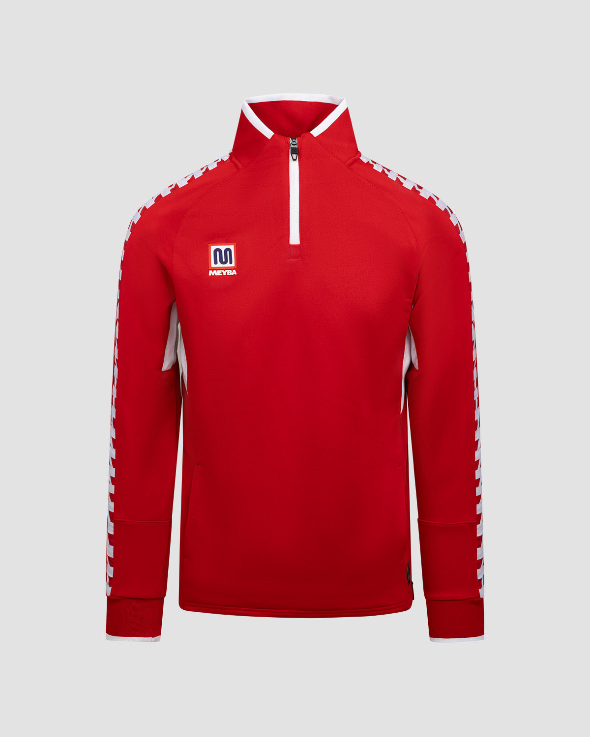 MEYBA Motion Half Zip Sweat | Red