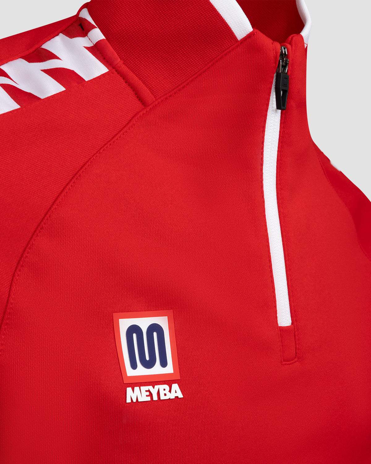 MEYBA Motion Half Zip Sweat | Red