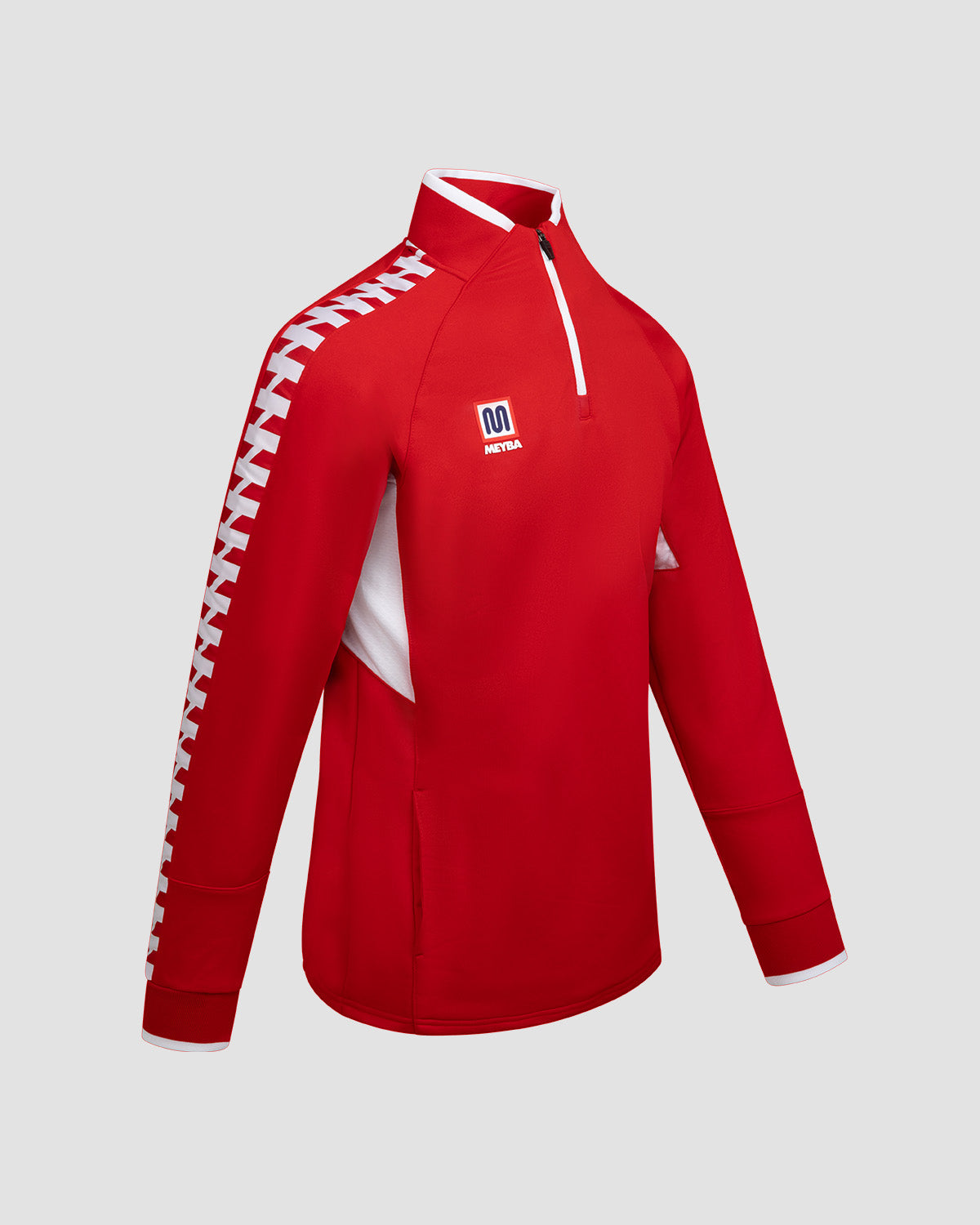 MEYBA Motion Half Zip Sweat | Red
