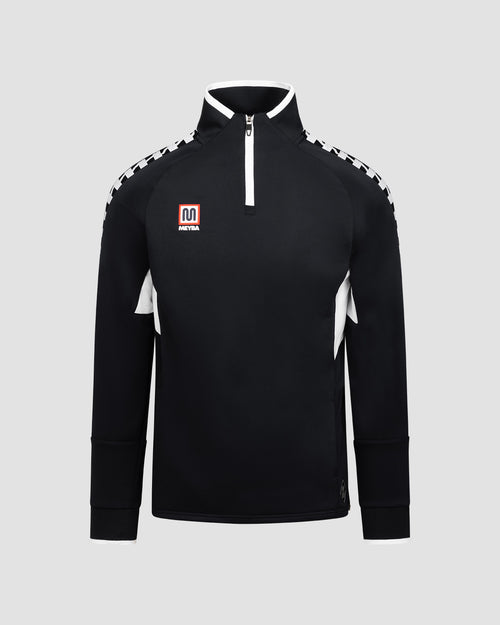 MEYBA Motion Half Zip Sweat | Black