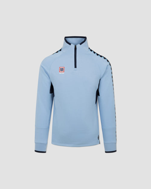 MEYBA Motion Half Zip Sweat | Bluebell