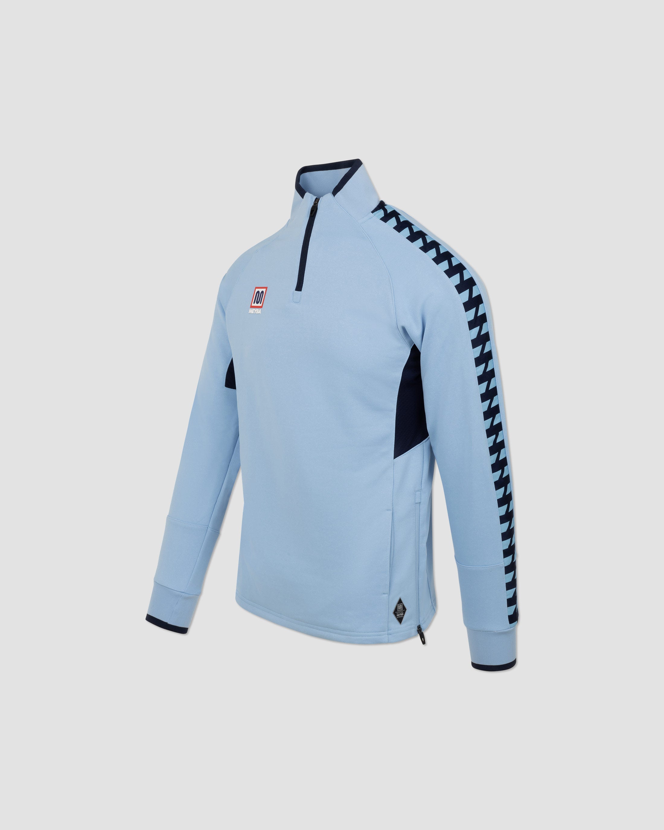 MEYBA Motion Half Zip Sweat | Bluebell