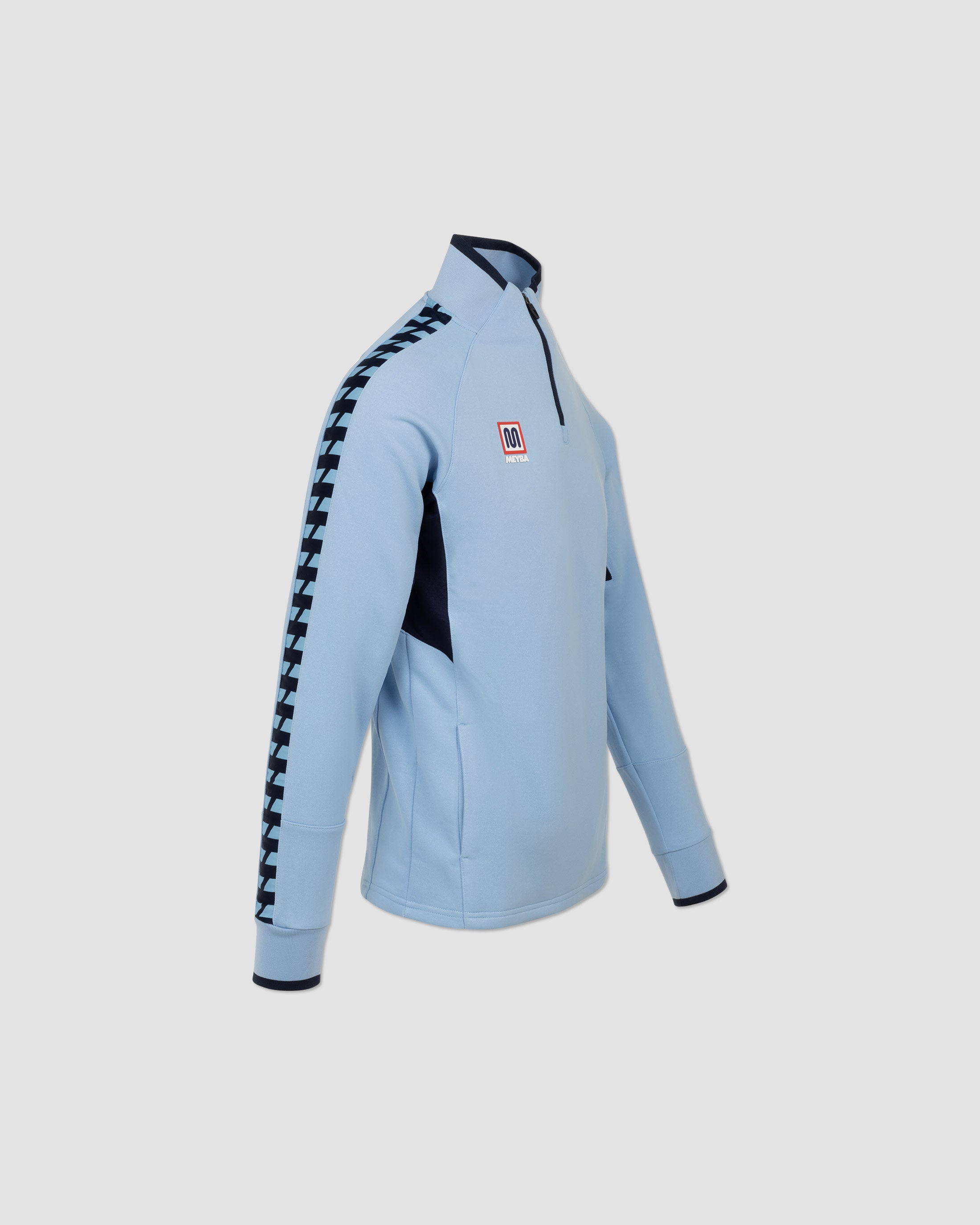 MEYBA Motion Half Zip Sweat | Bluebell