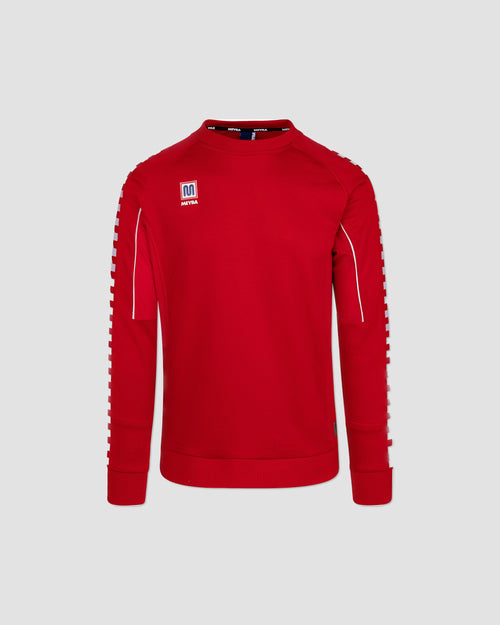 MEYBA Motion Crew Sweat | Red